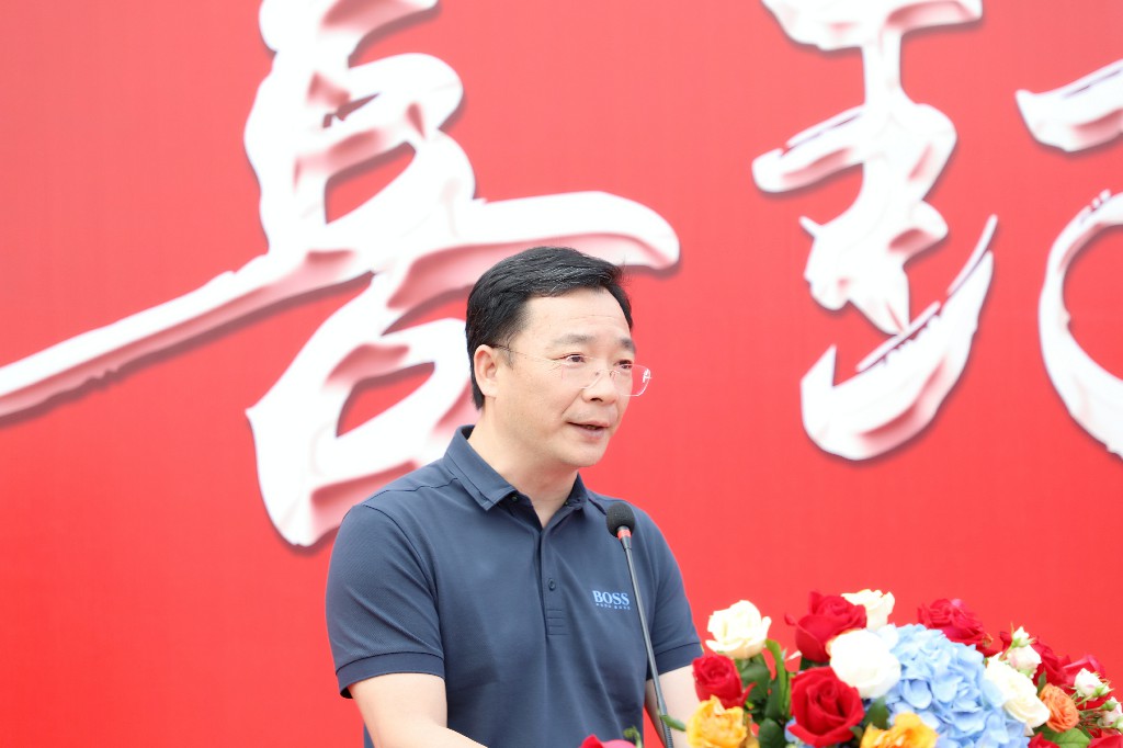 喜封金頂，不負(fù)佳期丨茶山尚錦匯項(xiàng)目封頂儀式圓滿舉行(圖7)